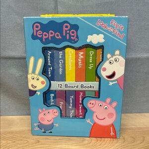 2003 Peppa Pig Colorful 12 Board Books Set